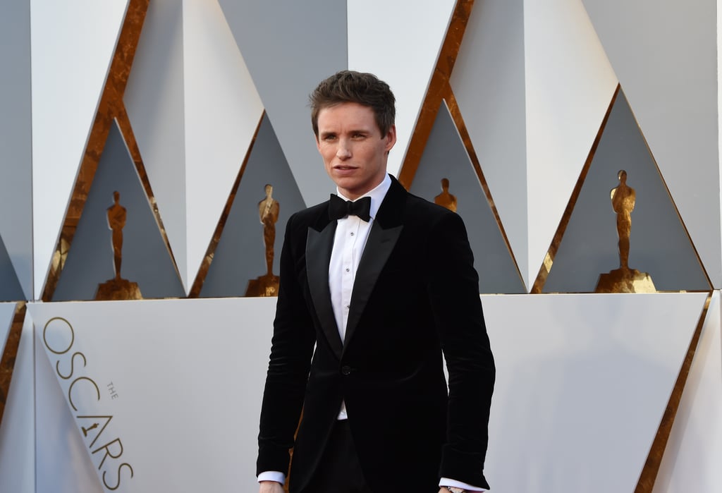 Eddie Redmayne at the Oscars 2016