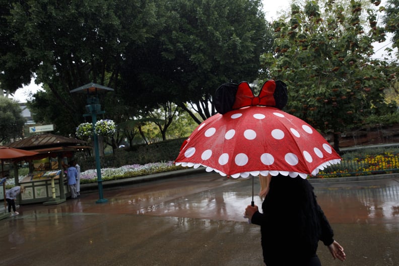 Visiting on a rainy day means fewer lines.