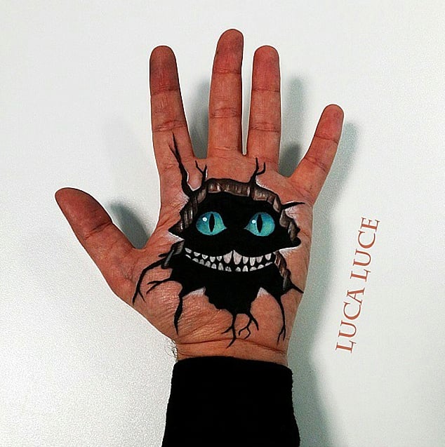 The Cheshire Cat takes on a new dark look.