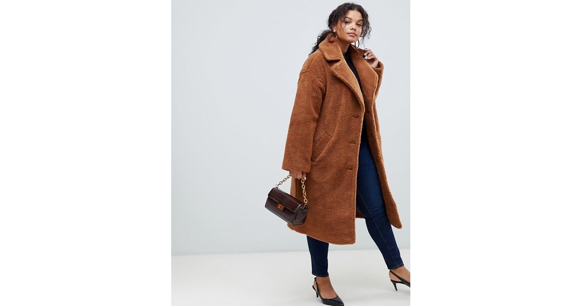 curve teddy coat
