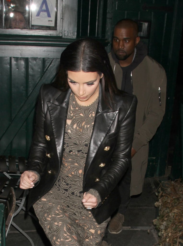 Kim Kardashian and Kanye West's Dinner With Anna Wintour