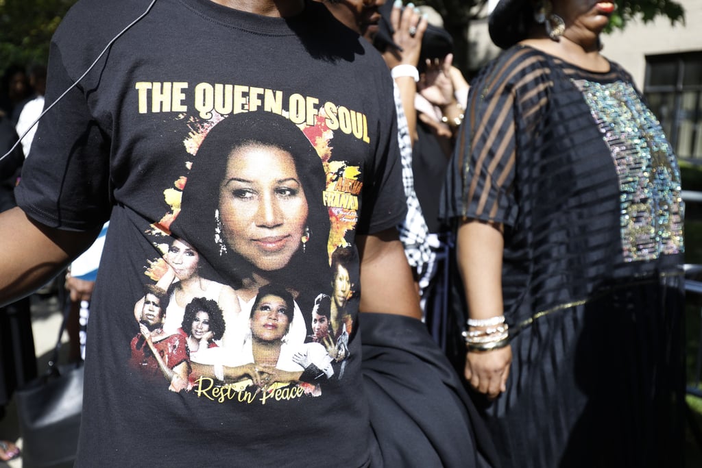 Aretha Franklin Funeral Pictures