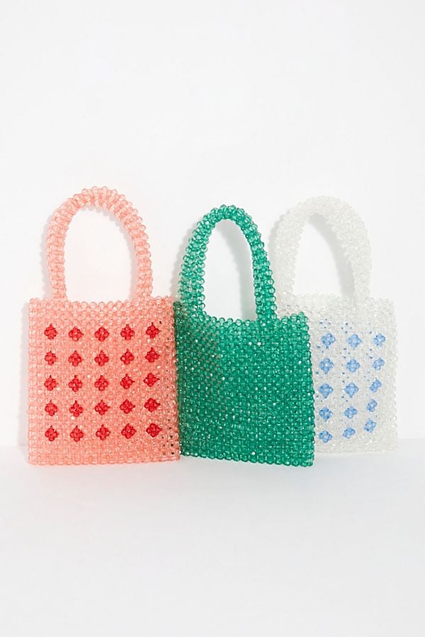 Beaded Mini Tote