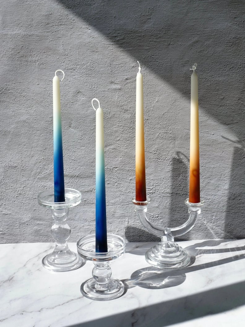 Grown-Up Gradients: Ombre Dripless Taper Candles
