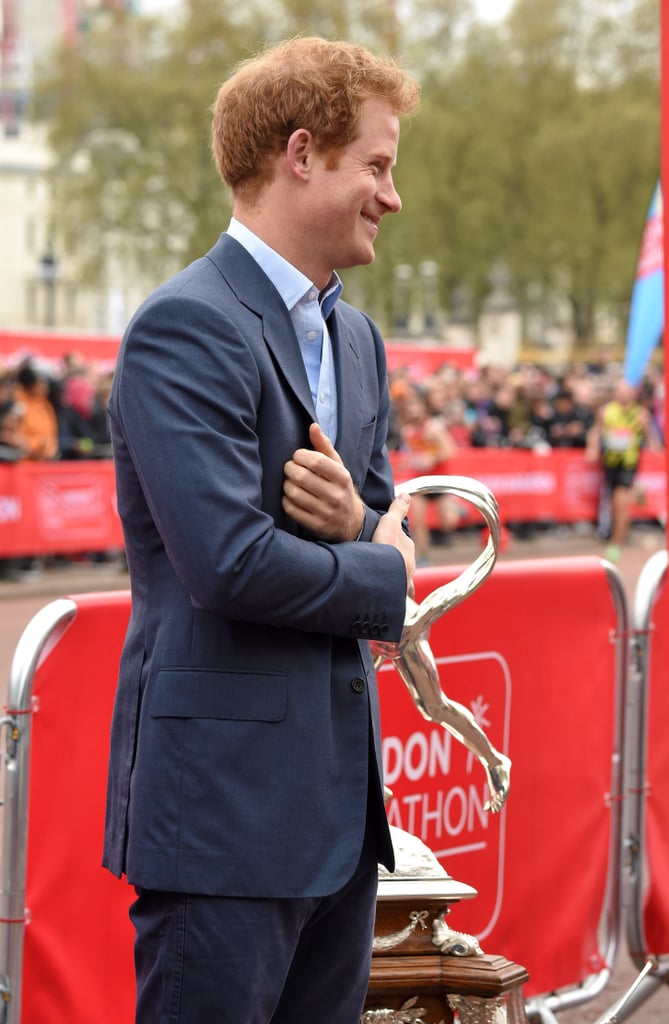 Prince Harry at the London Marathon 2015 | Pictures