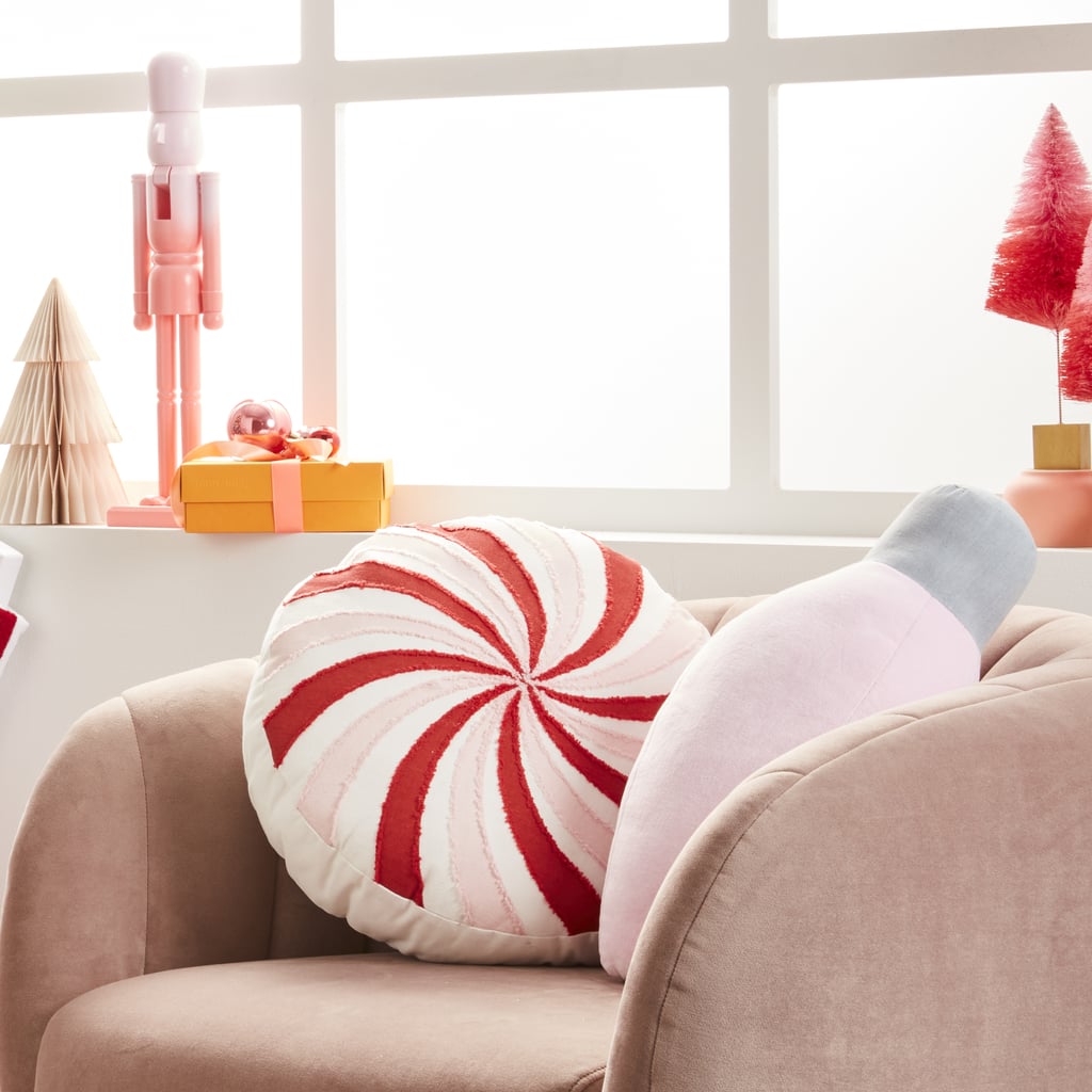 Peppermint Throw Pillow