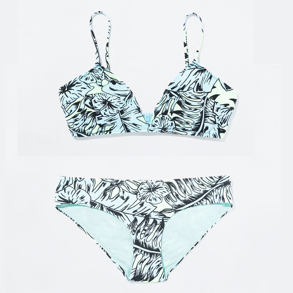 Zara Tropical-Print Bikini