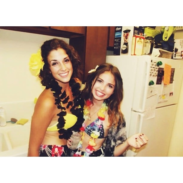Hula girl halloween costume shop