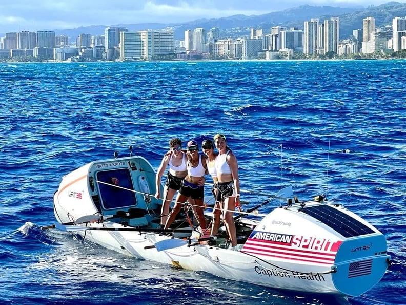 Lat 35 Team Breaks Record For Rowing Across Pacific Ocean