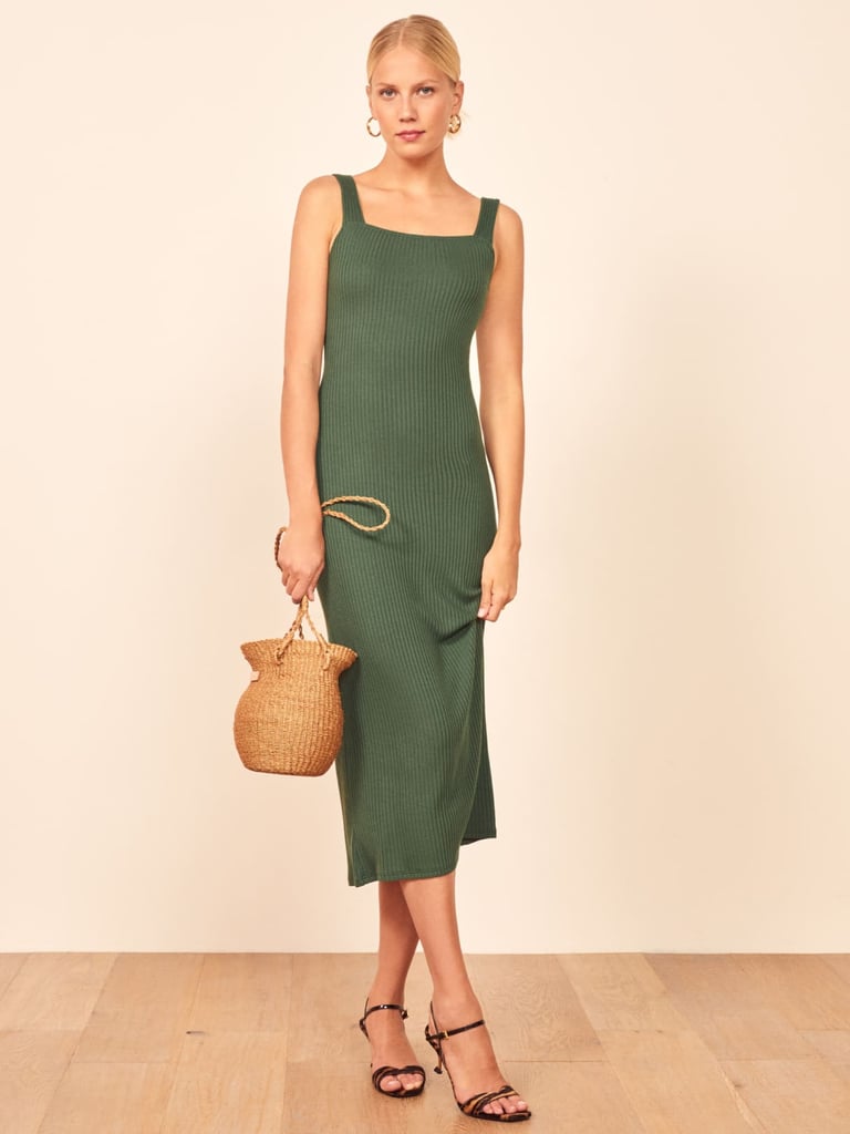 Reformation Kensie Dress | Reformation Knits Summer 2019 | POPSUGAR ...