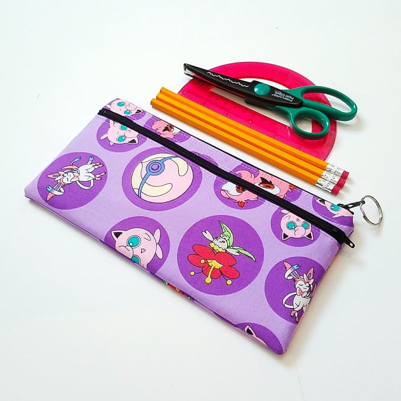 Pokémon Double Zipper Large Pencil Case