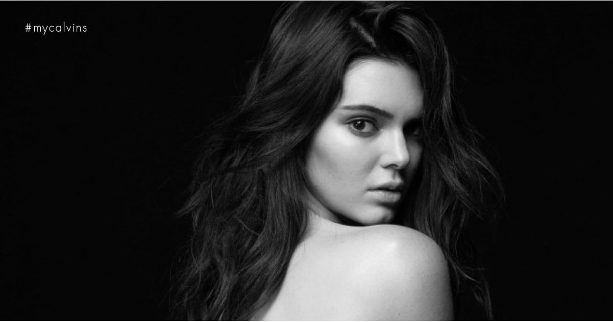 Kendall Jenner My Calvins Calvin Klein Campaign POPSUGAR Fashion