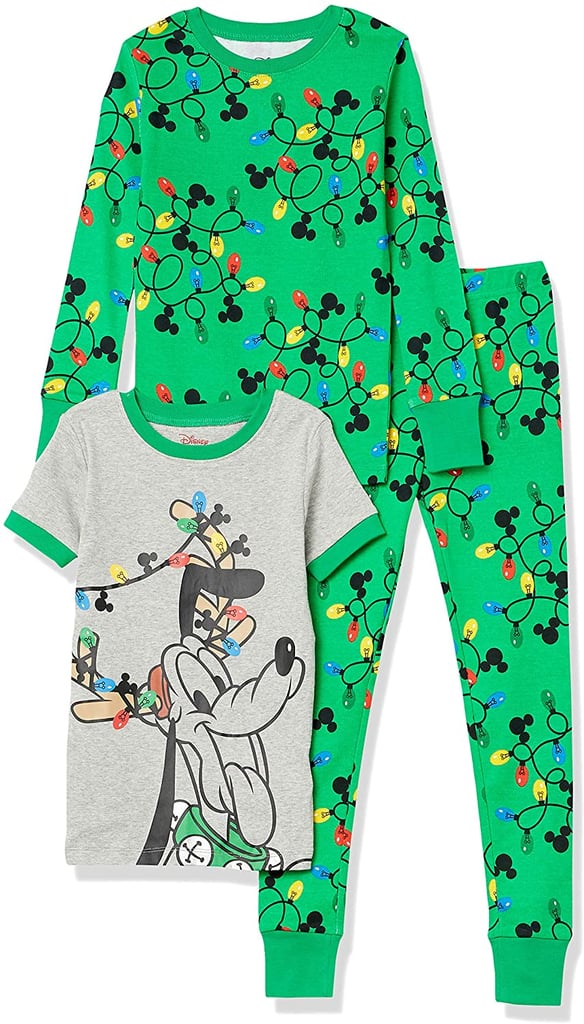 Spotted Zebra Boys' Disney Snug-Fit Cotton Sleepwear Set