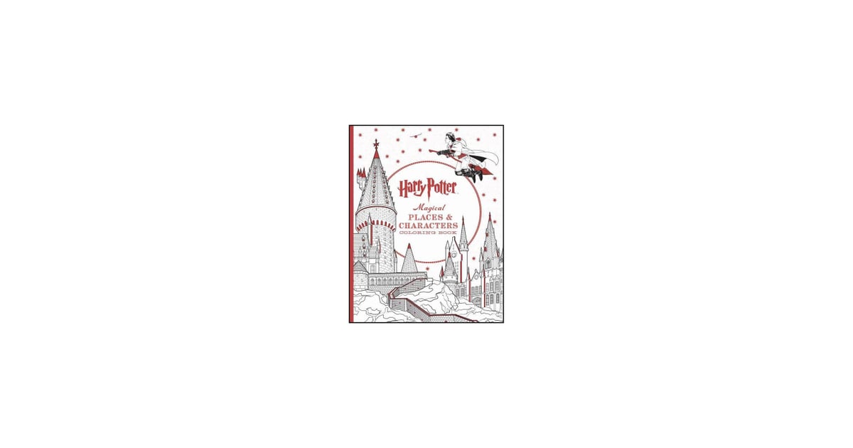 Harry Potter Magical Places & Characters Coloring Book ...