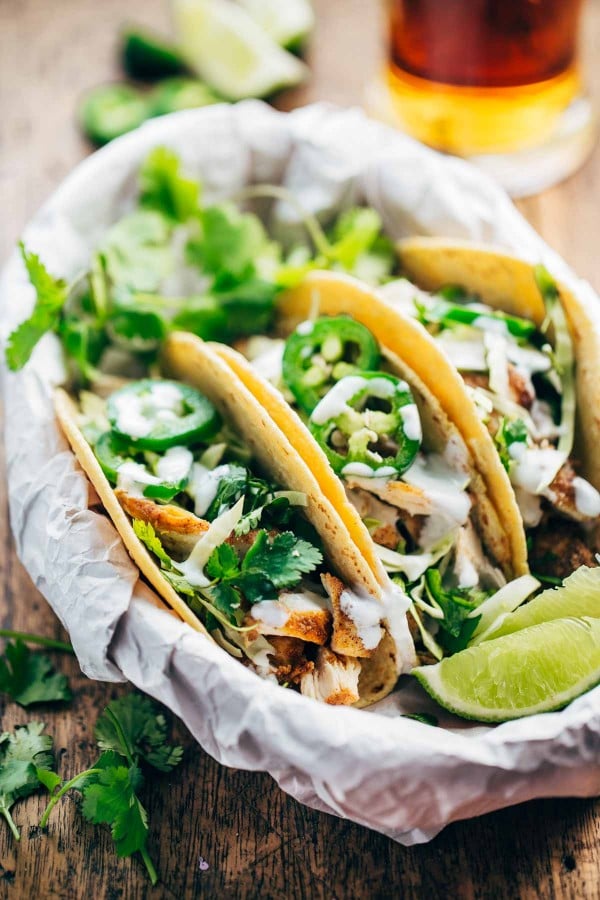 Ancho Chicken Tacos