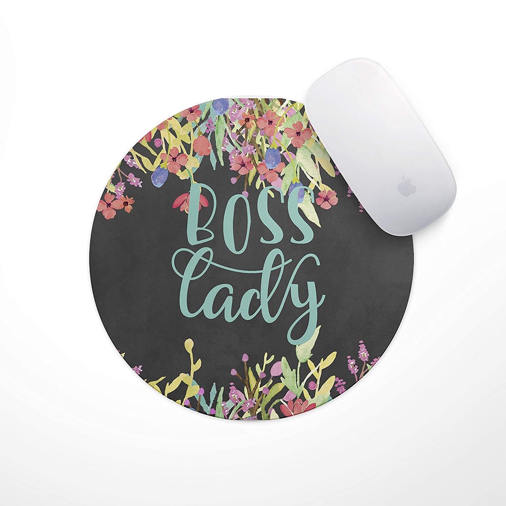 Boss Lady Floral Mouse Pad