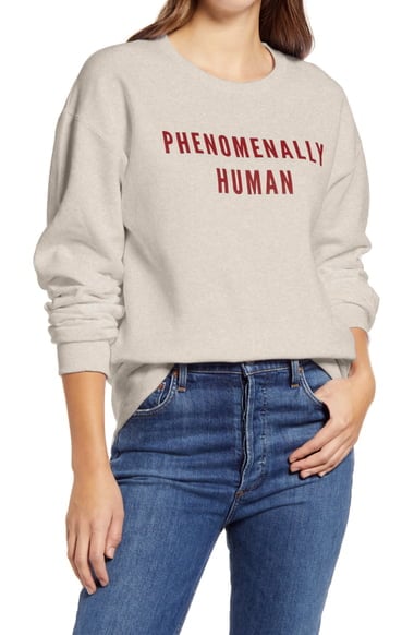 Phenomenal Phenomenally Human Cotton Blend Sweatshirt