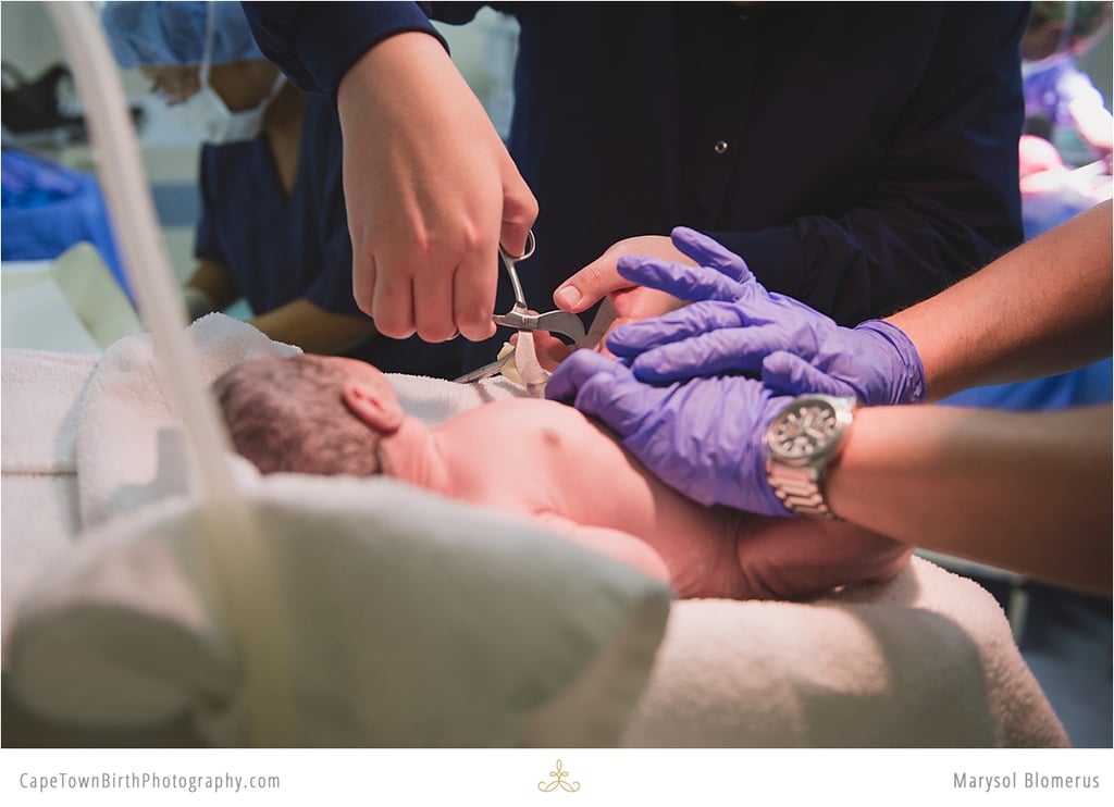 Birth Photos and Sibling Meeting Baby