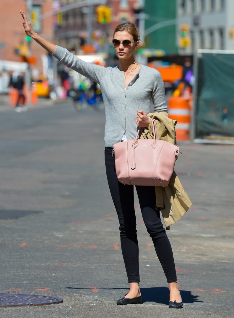 Karlie Kloss Carrying Louis Vuitton