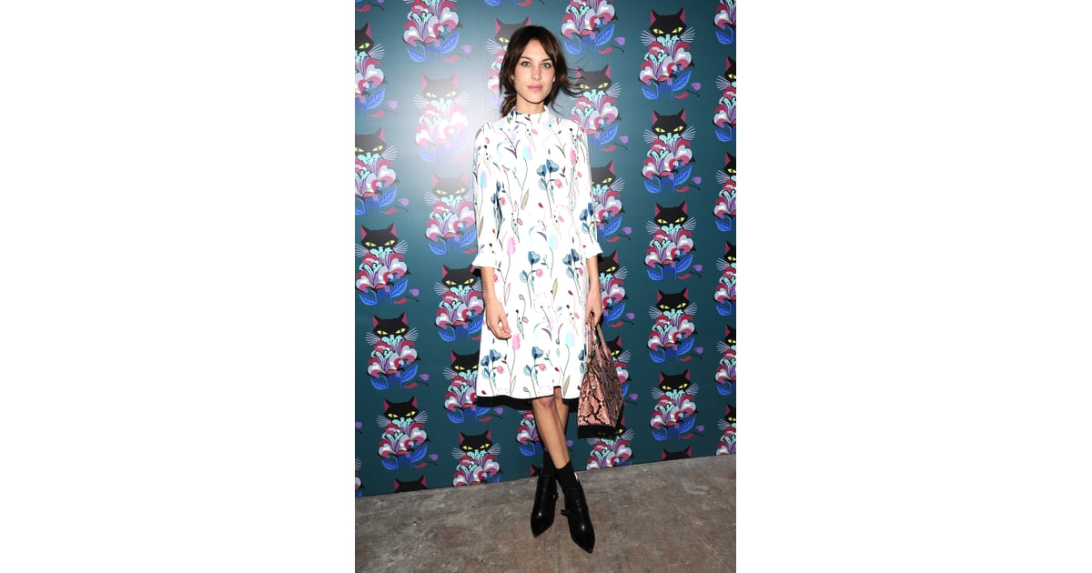 Alexa Chung in Miu Miu | Miu Miu Women's Tale Event | New York Fashion