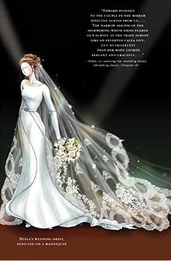 Bella swan wedding dress