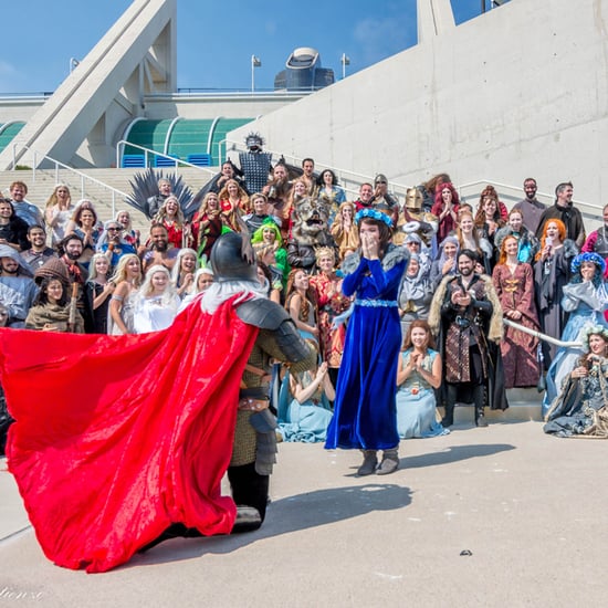 Game of Thrones Proposal at Comic-Con