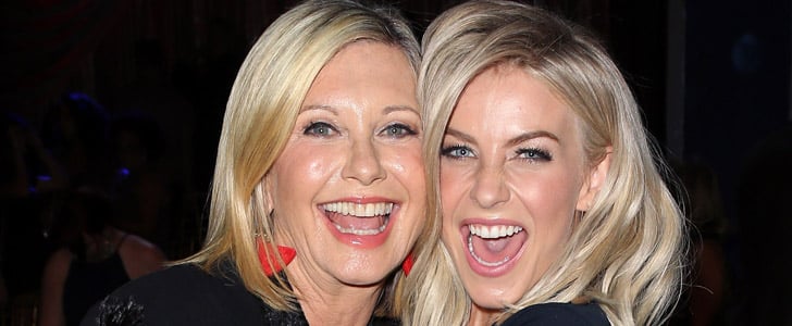 Julianne Hough Meets Olivia Newton-John Pictures