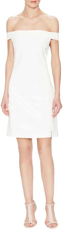 Off the Shoulder Bodycon Dress ($495)