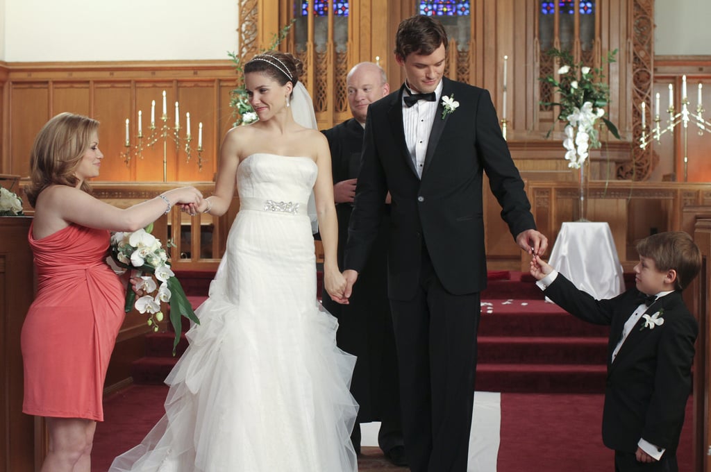 Brooke and Julian's Wedding One Tree Hill Wedding Pictures POPSUGAR