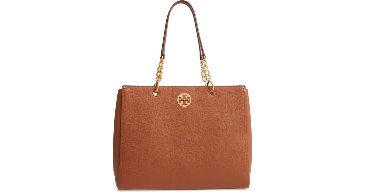 Tory Burch Everly Leather Tote | Nordstrom Just Discounted Tons of Its  Newest Fall Bags — These 19 Are Already Selling Fast | POPSUGAR Fashion  Photo 8