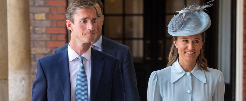 Pippa Middleton Blue Dress at Christening Prince Louis 2018