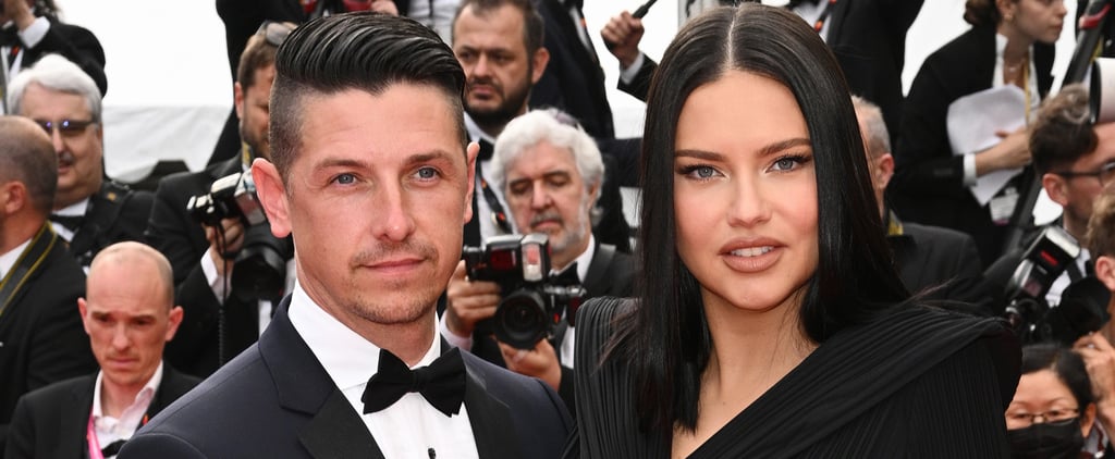 Adriana Lima Shows Off Her Baby Bump in a Clever Cutout Dress