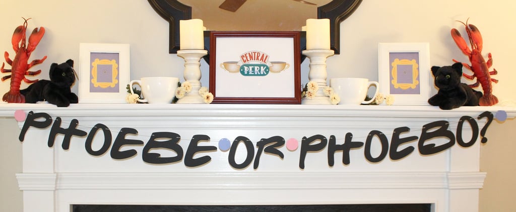 Shop a Friends-Themed Gender Reveal Phoebe or Phoebo Banner