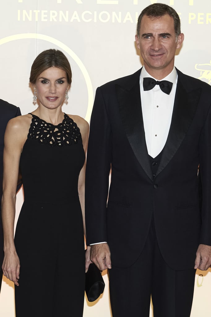 Queen Letizia and King Felipe in Black-Tie Attire Dec. 2015