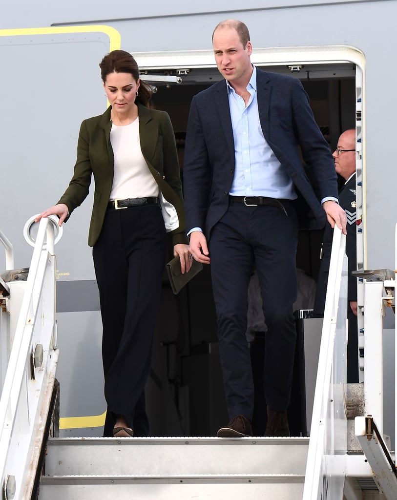 Kate Middleton Wearing a Smythe Duchess Wool Blazer