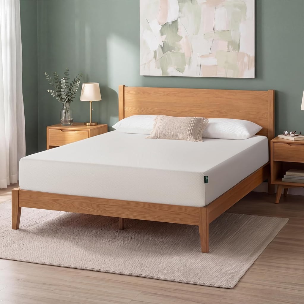 Zinus Green Tea Memory Foam Mattress 10 Inch ($220, originally $234)
Looking for a bedroom upgrade? As one of the most-loved mattresses on Amazon, this deal is too good to pass up on. Its medium firm feel is meant to eliminate pressure points and mold to your body shape for maximum comfort. Read our editor's Zinus Green Tea Memory Foam Mattress review for more. 
Editor Quote: "To my shock, it wasn't just a good deal — it was the best mattress decision I've ever made. My parents came to visit shortly thereafter and slept in it. These are people who do not sleep in. 'It was that mattress,' my mom said. Then, a friend house-sat for us recently, and when I asked how everything went, she said, 'Great! P.S. That mattress is amazing. Can I get the link?'" — Shannon Vestal Robson, contributor