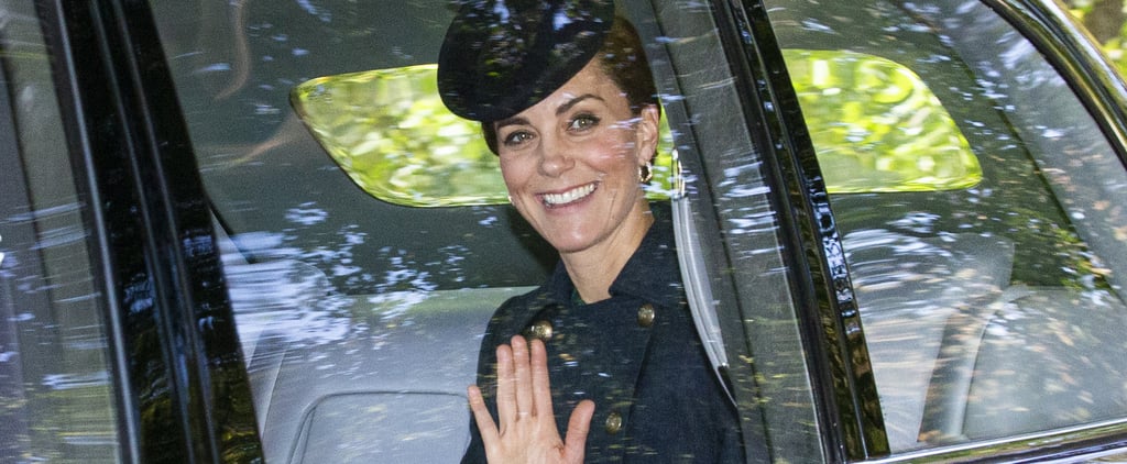 Kate Middleton Rewore a Bold Michael Kors Dress For Church With Queen Elizabeth II