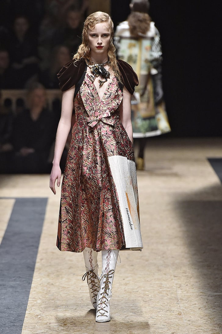 A Fall 16 Prada Runway Look What Is The Difference Between Prada And 