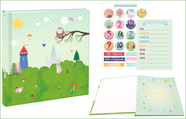 milestone baby's first year album