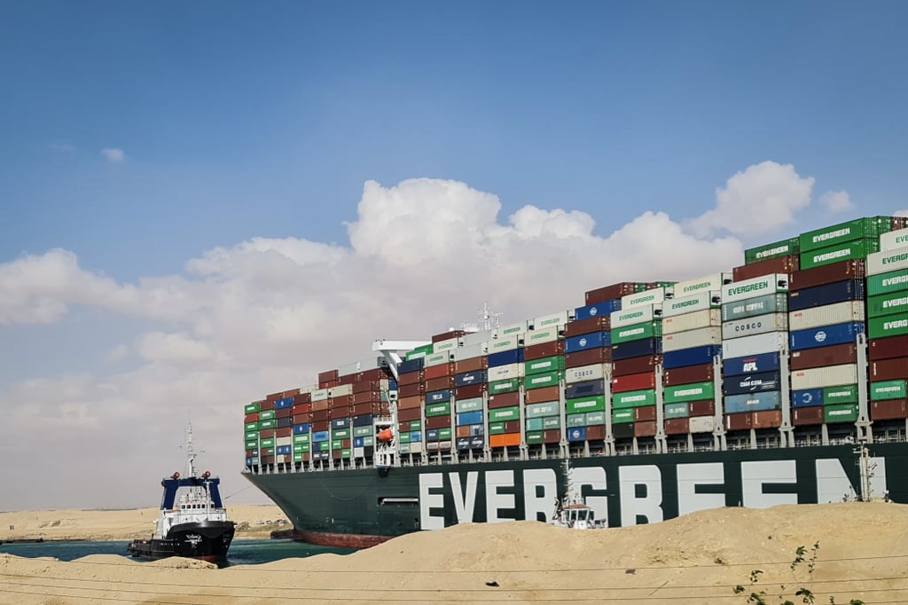 Container Ship That Blocked the Suez Canal