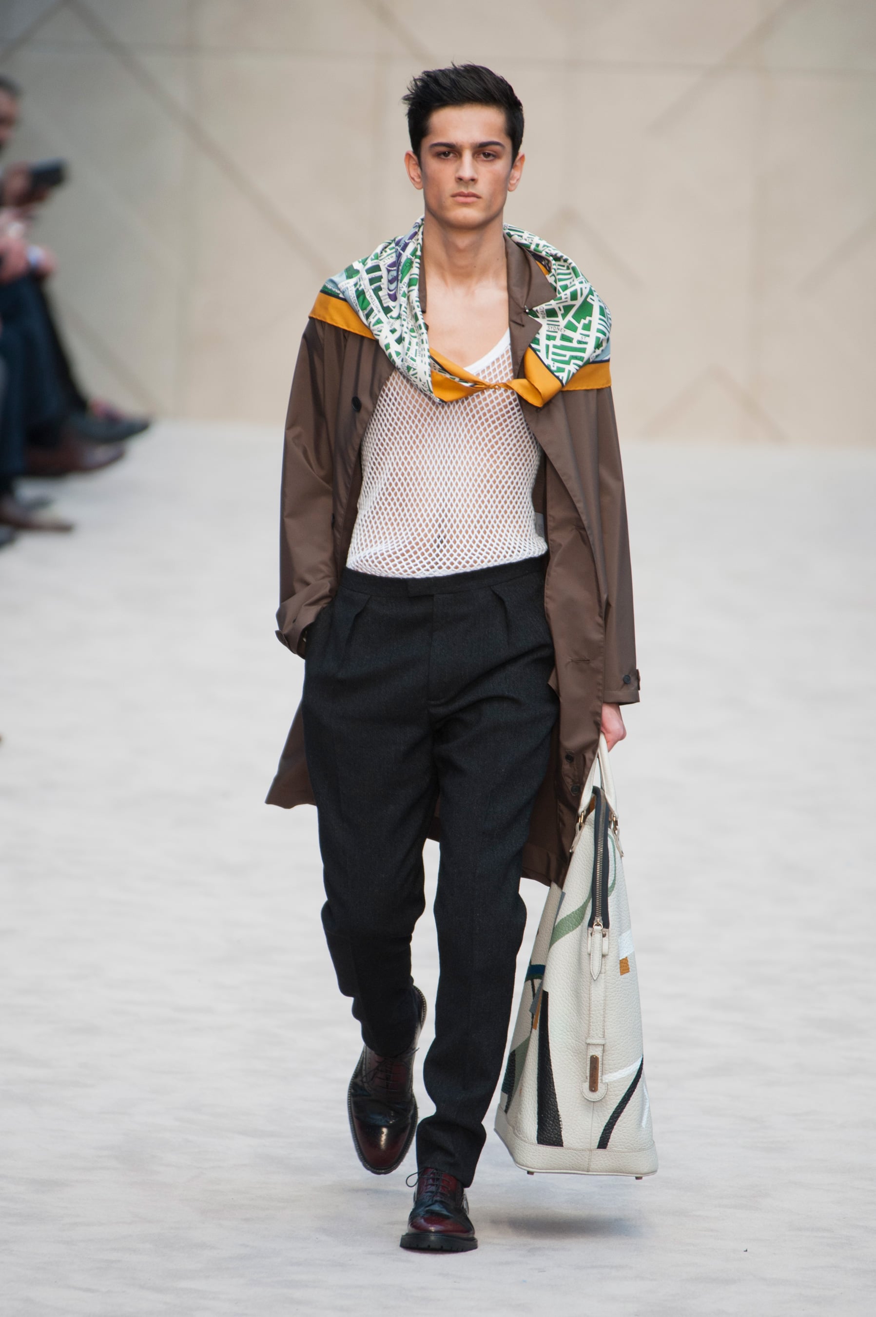Burberry Men's Fall 2014 Runway Pictures | POPSUGAR Fashion