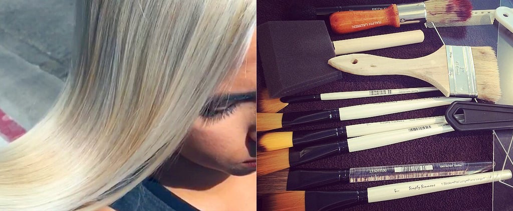Hand-Pressed Hair Color Trend