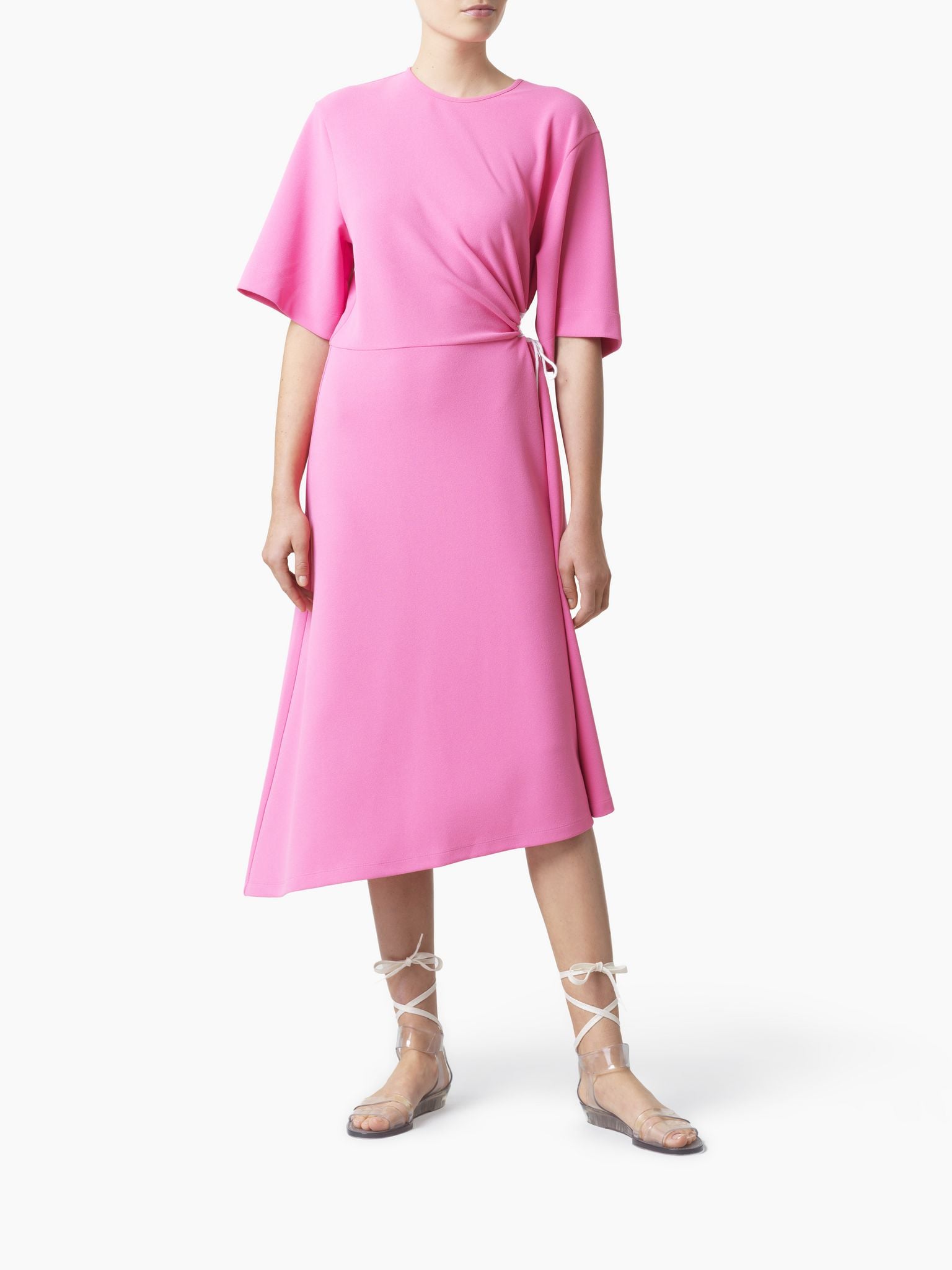 see by chloe pink dress