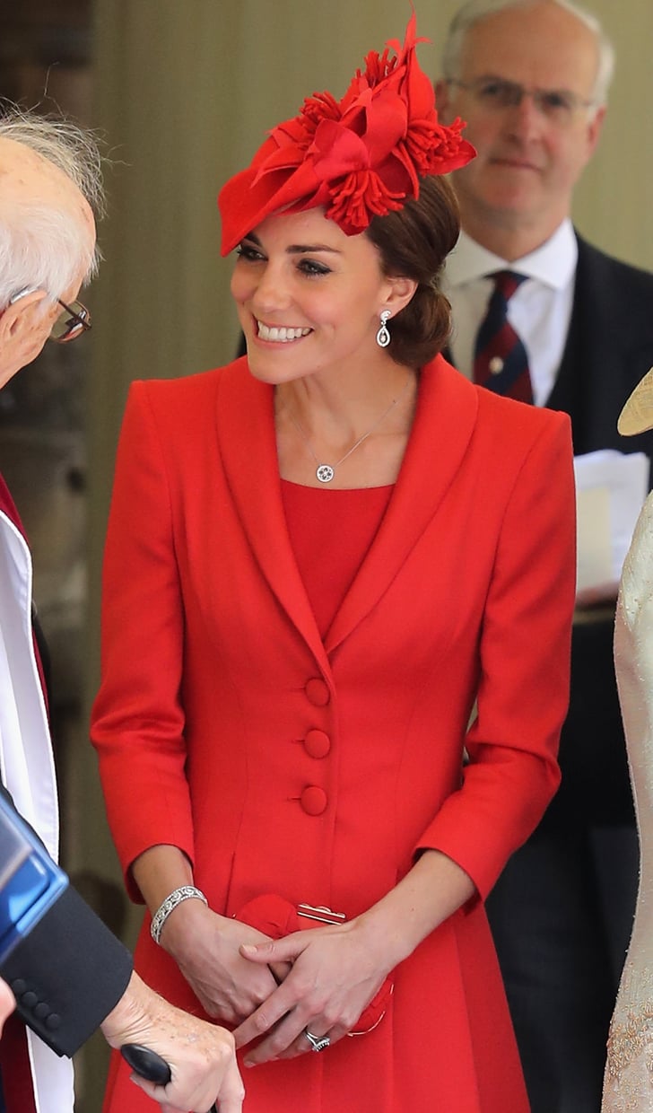 Kate Middleton at the Order of the Garter Service 2016 | POPSUGAR ...