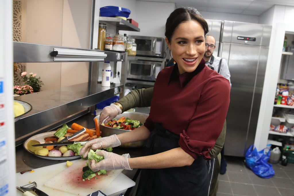 Meghan Markle Visits Hubb Community Kitchen November 2018