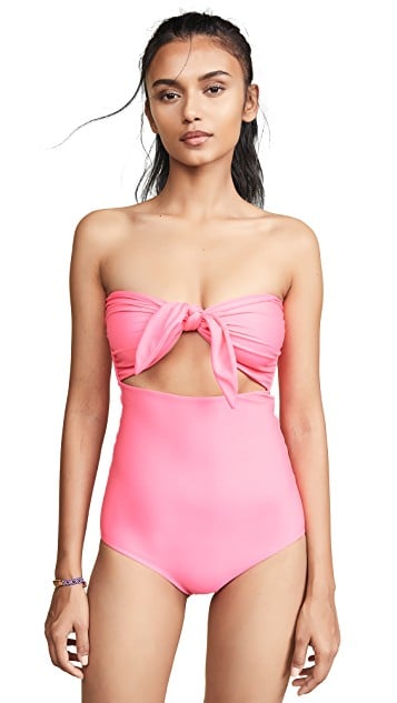 Mikoh Lana Neon Pink One Piece Swimsuit 29 Neon Swimwear Picks
