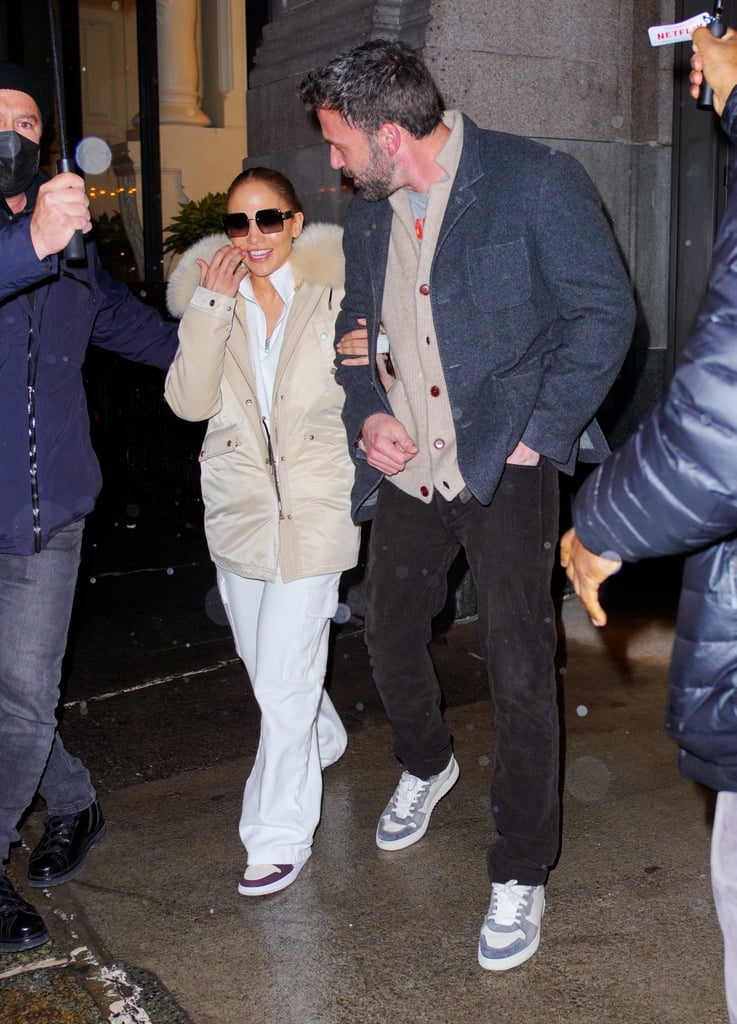 Jennifer Lopez and Ben Affleck Out in New York City in February 2022