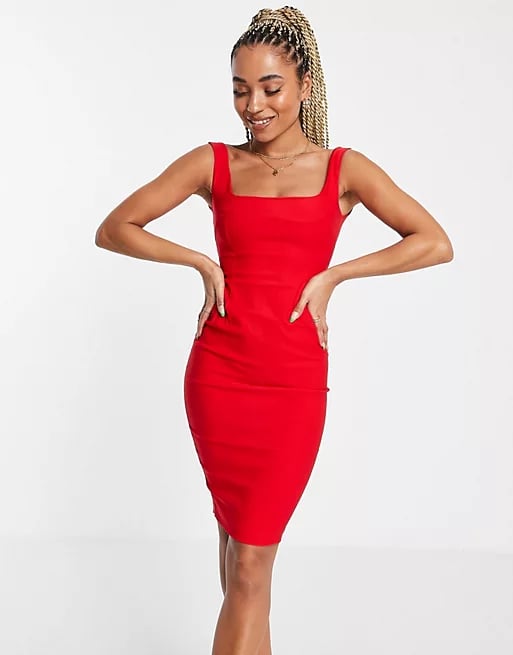 Asos Vesper Bodycon Midi Dress