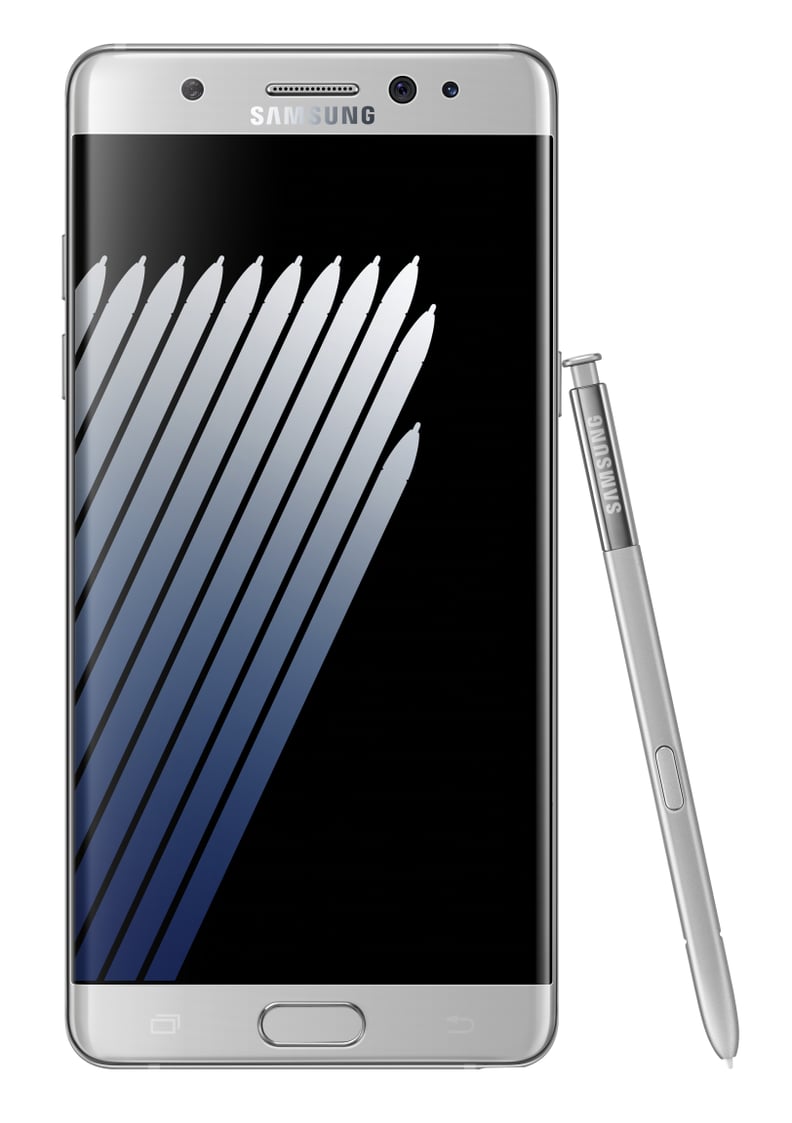 The Silver Titanium Galaxy Note 7