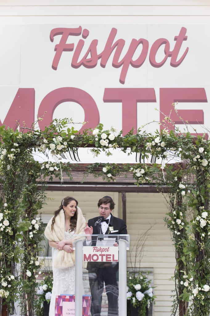 This Couple Got Married at Schitt's Creek's Rosebud Motel